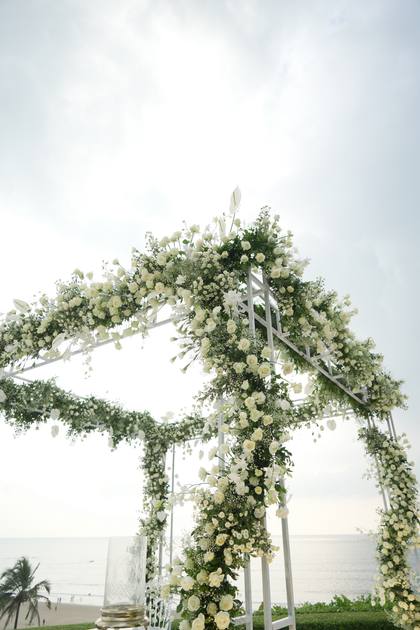 Mandap and Floral detail — Wedding decor — W GOA